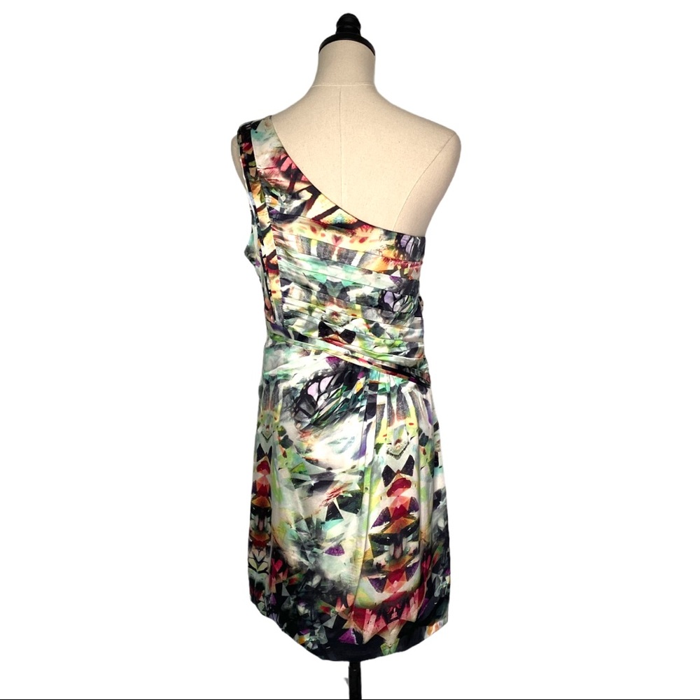 Carlos Miele Silk Abstract Single Shoulder SZ 44 - Picture 4 of 9